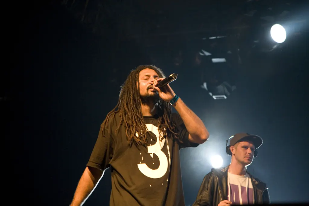 The Bug with MCs · Dour Festival 2008
